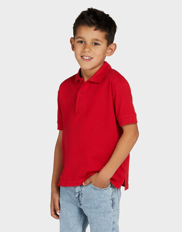 SG Cotton Polo Kids, White, 104 (3-4/S) bedrucken, Art.-Nr. 588520003 SG Cotton Polo Kids, White, 104 (3-4/S) bedrucken, Art.-Nr. 588520003