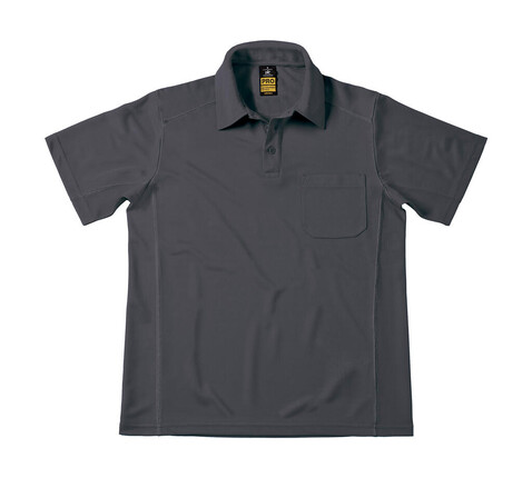 B & C Coolpower Pocket Polo, Black, S bedrucken, Art.-Nr. 592421013 B & C Coolpower Pocket Polo, Black, S bedrucken, Art.-Nr. 592421013