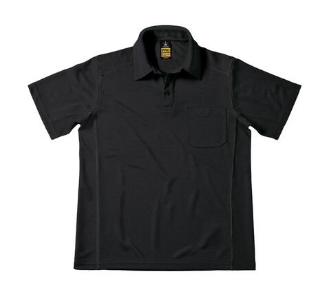 B & C Coolpower Pocket Polo, Black, S bedrucken, Art.-Nr. 592421013 B & C Coolpower Pocket Polo, Black, S bedrucken, Art.-Nr. 592421013