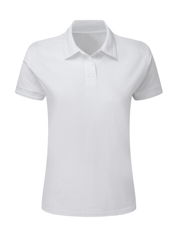 SG Poly Cotton Polo Women, White, XS bedrucken, Art.-Nr. 593520002 SG Poly Cotton Polo Women, White, XS bedrucken, Art.-Nr. 593520002