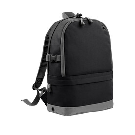 Bag Base Athleisure Pro Backpack, Black, One Size bedrucken, Art.-Nr. 600291010