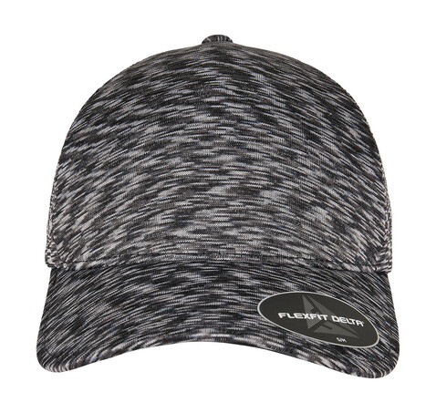 Flexfit Flexfit Delta Unipanel Cap, Melange Black, S/M bedrucken, Art.-Nr. 600681051 Flexfit Flexfit Delta Unipanel Cap, Melange Black, S/M bedrucken, Art.-Nr. 600681051