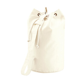 Quadra Canvas Duffle, Natural, One Size bedrucken, Art.-Nr. 602300080