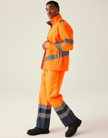 Regatta Pro Hi-Vis Ablaze Softshell, Orange, S bedrucken, Art.-Nr. 606174121