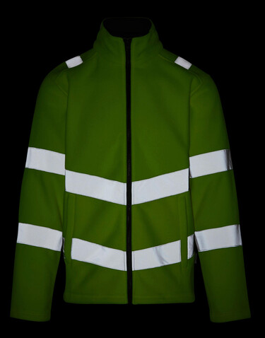 Regatta Pro Hi-Vis Thor Fleece, Orange, S bedrucken, Art.-Nr. 607174121