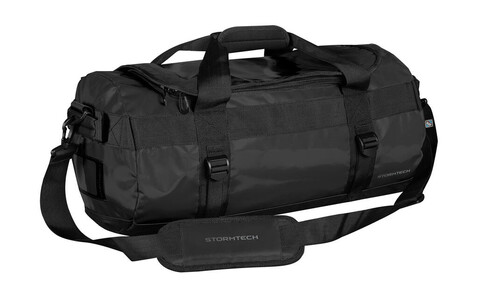 StormTech Atlantis Waterproof Gear Bag (Small), Black/Black, One Size bedrucken, Art.-Nr. 607181530 StormTech Atlantis Waterproof Gear Bag (Small), Black/Black, One Size bedrucken, Art.-Nr. 607181530