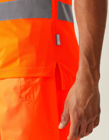 Regatta Pro Hi-Vis T-Shirt, Orange, S bedrucken, Art.-Nr. 612174121
