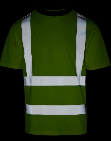 Regatta Pro Hi-Vis T-Shirt, Orange, S bedrucken, Art.-Nr. 612174121