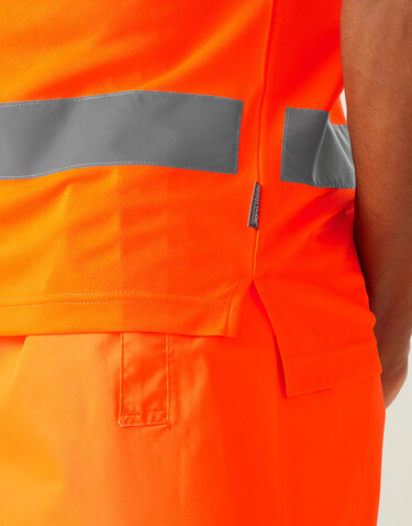 Regatta Pro Hi-Vis Polo, Orange, S bedrucken, Art.-Nr. 613174121 Regatta Pro Hi-Vis Polo, Orange, S bedrucken, Art.-Nr. 613174121