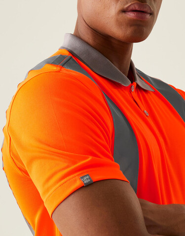 Regatta Pro Hi-Vis Polo, Orange, S bedrucken, Art.-Nr. 613174121 Regatta Pro Hi-Vis Polo, Orange, S bedrucken, Art.-Nr. 613174121