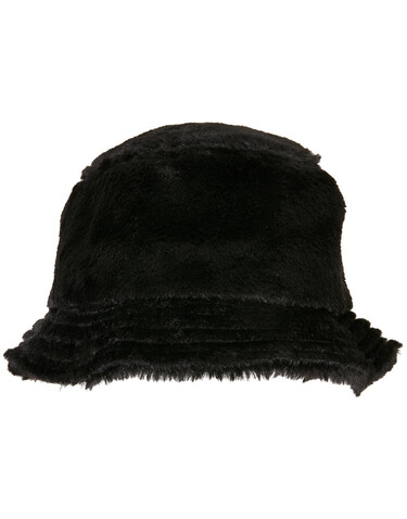 Flexfit Fake Fur Bucket Hat, Black, One Size bedrucken, Art.-Nr. 613681010 Flexfit Fake Fur Bucket Hat, Black, One Size bedrucken, Art.-Nr. 613681010