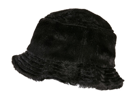 Flexfit Fake Fur Bucket Hat, Black, One Size bedrucken, Art.-Nr. 613681010 Flexfit Fake Fur Bucket Hat, Black, One Size bedrucken, Art.-Nr. 613681010