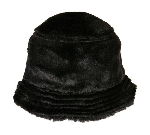 Flexfit Fake Fur Bucket Hat, Black, One Size bedrucken, Art.-Nr. 613681010 Flexfit Fake Fur Bucket Hat, Black, One Size bedrucken, Art.-Nr. 613681010