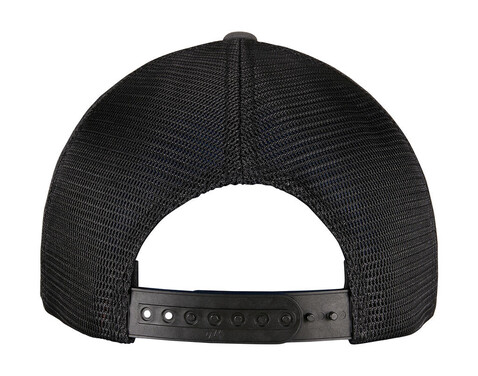 Flexfit 360° Omnimesh 2-Tone Cap, Charcoal/Black, One Size bedrucken, Art.-Nr. 619681700