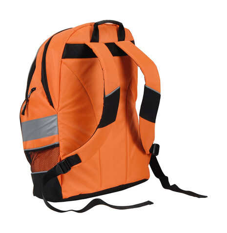 Shugon Hi-Vis Backpack, Hi-Vis Orange/Black, One Size bedrucken, Art.-Nr. 621384650 Shugon Hi-Vis Backpack, Hi-Vis Orange/Black, One Size bedrucken, Art.-Nr. 621384650