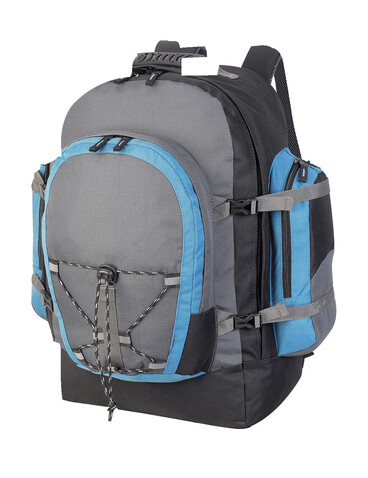 Shugon Monte Rosa Classic Travel Rucksack, Dark Grey/Black/Petrol, One Size bedrucken, Art.-Nr. 624381940 Shugon Monte Rosa Classic Travel Rucksack, Dark Grey/Black/Petrol, One Size bedrucken, Art.-Nr. 624381940