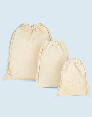 SG ACCESSORIES - BAGS Cotton Stuff Bag, Natural, 2XS (10x14) bedrucken, Art.-Nr. 626570080 SG ACCESSORIES - BAGS Cotton Stuff Bag, Natural, 2XS (10x14) bedrucken, Art.-Nr. 626570080