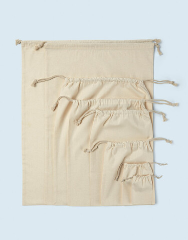 SG ACCESSORIES - BAGS Cotton Stuff Bag, Natural, 2XS (10x14) bedrucken, Art.-Nr. 626570080 SG ACCESSORIES - BAGS Cotton Stuff Bag, Natural, 2XS (10x14) bedrucken, Art.-Nr. 626570080