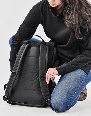 StormTech Chappaqua Backpack, Black, One Size bedrucken, Art.-Nr. 631181010 StormTech Chappaqua Backpack, Black, One Size bedrucken, Art.-Nr. 631181010