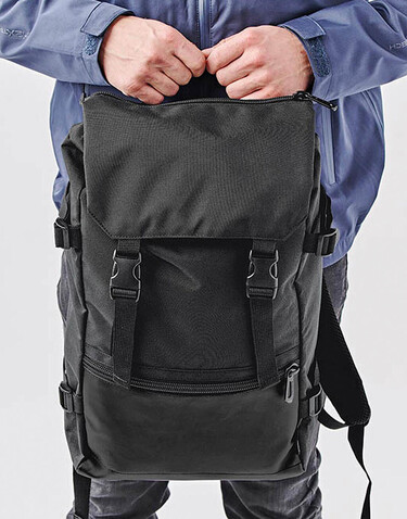 StormTech Chappaqua Backpack, Black, One Size bedrucken, Art.-Nr. 631181010 StormTech Chappaqua Backpack, Black, One Size bedrucken, Art.-Nr. 631181010