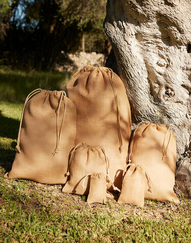 Westford Mill Jute Stuff Bag, Natural, 2XS bedrucken, Art.-Nr. 634280081 Westford Mill Jute Stuff Bag, Natural, 2XS bedrucken, Art.-Nr. 634280081