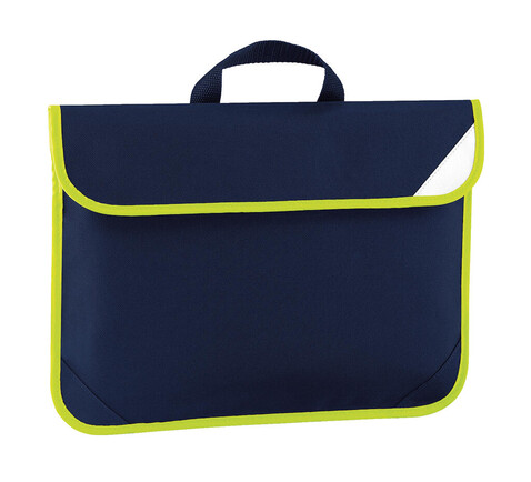 Quadra Enhanced-Viz Book Bag, French Navy, One Size bedrucken, Art.-Nr. 635302010 Quadra Enhanced-Viz Book Bag, French Navy, One Size bedrucken, Art.-Nr. 635302010