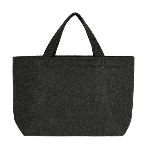 SG ACCESSORIES - BAGS Small Felt Shopper, Charcoal Melange, One Size bedrucken, Art.-Nr. 639571300 SG ACCESSORIES - BAGS Small Felt Shopper, Charcoal Melange, One Size bedrucken, Art.-Nr. 639571300
