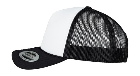Flexfit Foam Trucker Cap Curved Visor, Black/White/Black, One Size bedrucken, Art.-Nr. 651681800 Flexfit Foam Trucker Cap Curved Visor, Black/White/Black, One Size bedrucken, Art.-Nr. 651681800