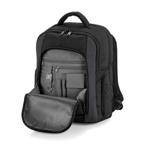 Quadra Tungsten™ Laptop Backpack, Black/Dark Graphite, One Size bedrucken, Art.-Nr. 663301600 Quadra Tungsten™ Laptop Backpack, Black/Dark Graphite, One Size bedrucken, Art.-Nr. 663301600