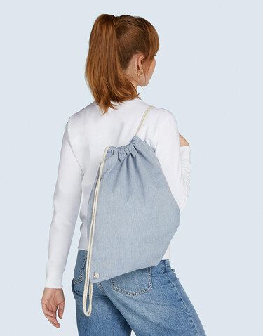 SG ACCESSORIES - BAGS Recycled Cotton/Polyester Backpack DD, Natural Heather, One Size bedrucken, Art.-Nr. 677570140 SG ACCESSORIES - BAGS Recycled Cotton/Polyester Backpack DD, Natural Heather, One Size bedrucken, Art.-Nr. 677570140