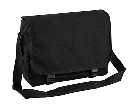 Bag Base Messenger Bag, Black, One Size bedrucken, Art.-Nr. 679291010 Bag Base Messenger Bag, Black, One Size bedrucken, Art.-Nr. 679291010
