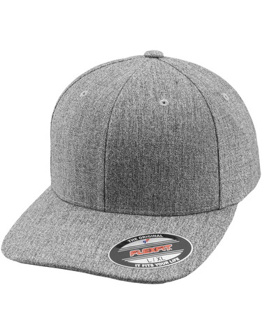 Flexfit Plain Span Flexfit, Heather Grey, S/M bedrucken, Art.-Nr. 679681231