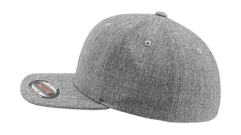 Flexfit Plain Span Flexfit, Heather Grey, S/M bedrucken, Art.-Nr. 679681231