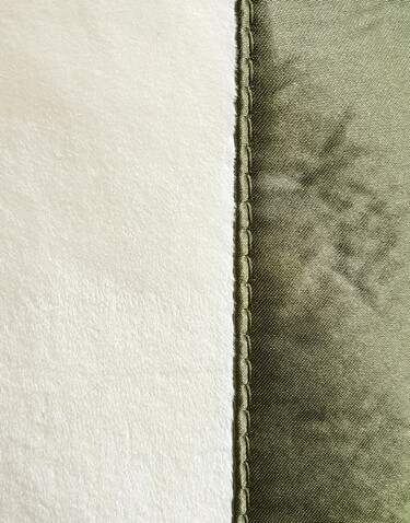 SG ACCESSORIES - BAGS Kiyomi Satin + Velvet Tote Bag, Natural/Olive Green, One Size bedrucken, Art.-Nr. 693570650 SG ACCESSORIES - BAGS Kiyomi Satin + Velvet Tote Bag, Natural/Olive Green, One Size bedrucken, Art.-Nr. 693570650