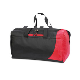 Shugon Naxos Sports Kit Bag, Black/Red, One Size bedrucken, Art.-Nr. 695381540
