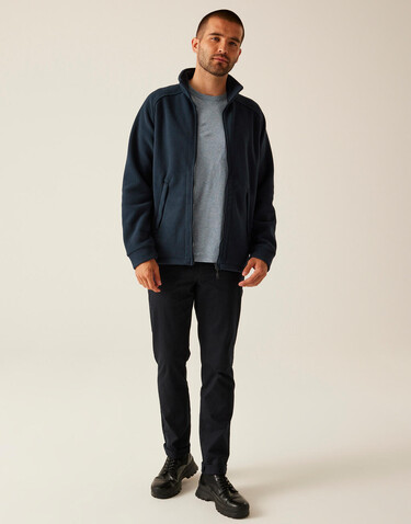 Regatta Sigma Fleece Jacket, Black, S bedrucken, Art.-Nr. 698171013
