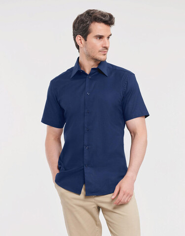 Russell Europe Oxford Shirt, White, S bedrucken, Art.-Nr. 711000003 Russell Europe Oxford Shirt, White, S bedrucken, Art.-Nr. 711000003