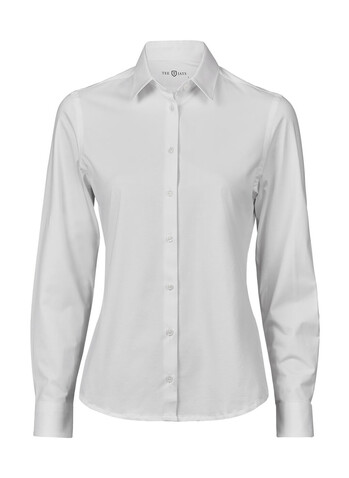 Tee Jays Women`s Active Stretch Shirt, White, S bedrucken, Art.-Nr. 712540003