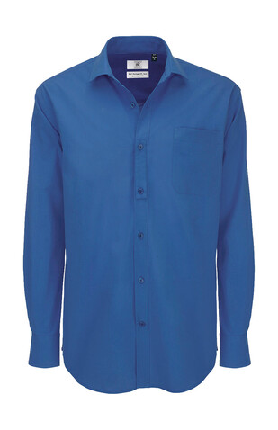 B & C Heritage LSL/men Poplin Shirt, White, S bedrucken, Art.-Nr. 724420003 B & C Heritage LSL/men Poplin Shirt, White, S bedrucken, Art.-Nr. 724420003