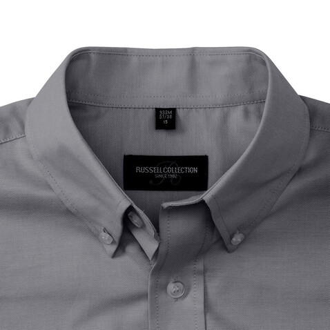Russell Europe Oxford Shirt, White, S bedrucken, Art.-Nr. 731000001 Russell Europe Oxford Shirt, White, S bedrucken, Art.-Nr. 731000001