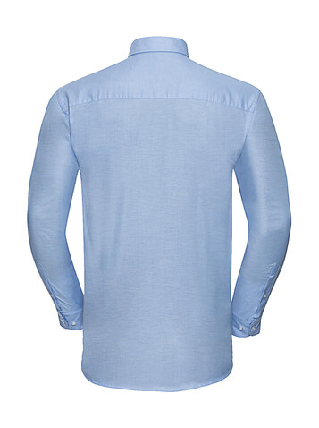 Russell Europe Oxford Shirt LS, White, S bedrucken, Art.-Nr. 732000001 Russell Europe Oxford Shirt LS, White, S bedrucken, Art.-Nr. 732000001
