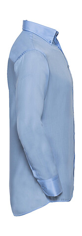 Russell Europe Men`s LS Ultimate Non-iron Shirt, White, S/15" bedrucken, Art.-Nr. 756000001