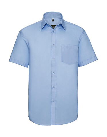 Russell Europe Men`s Ultimate Non-iron Shirt, White, S/15" bedrucken, Art.-Nr. 757000001