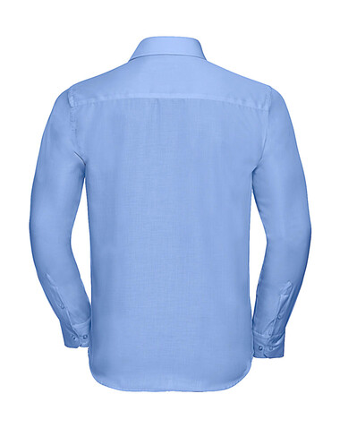 Russell Europe Tailored Ultimate Non-iron Shirt LS, White, S/15" bedrucken, Art.-Nr. 758000001