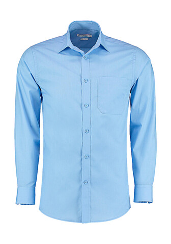 Kustom Kit Tailored Fit Poplin Shirt, White, XS/13.5" bedrucken, Art.-Nr. 771110002