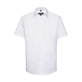 Russell Europe Men`s Herringbone Shirt, White, S (15&amp;quot;) bedrucken, Art.-Nr. 783000003