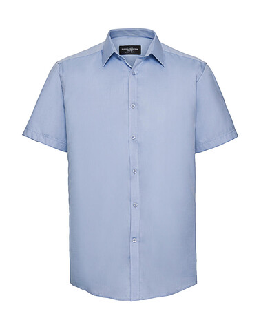 Russell Europe Men`s Herringbone Shirt, White, S (15") bedrucken, Art.-Nr. 783000003