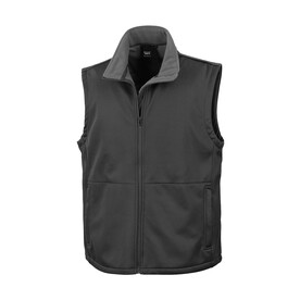Result Core Softshell Bodywarmer, Black, S bedrucken, Art.-Nr. 806331013