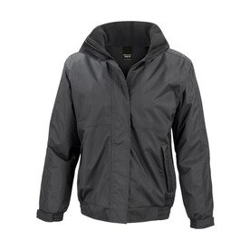 Result Ladies` Channel Jacket, Black, XS (8) bedrucken, Art.-Nr. 810331012