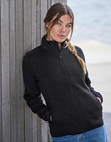 Tee Jays Ladies` Outdoor Fleece Jacket, Black, S bedrucken, Art.-Nr. 811541013 Tee Jays Ladies` Outdoor Fleece Jacket, Black, S bedrucken, Art.-Nr. 811541013